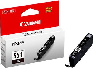 Originální inkoust Canon CLI-551BK (6508B001), černý, 7 ml.