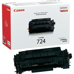 Originální toner Canon CRG-724Bk (3481B002), černý