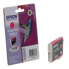 Originální inkoust EPSON T0803 (C13T08034011), purpurový