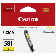 Originální inkoust Canon CLI-581Y (2105C001), žlutý, 5,6 ml.