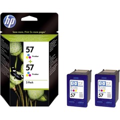 Originální inkoust HP 57 (C9503AE), CMY, 2-Pack (expirovaný)