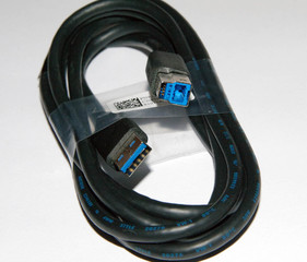 Dell USB 3.0 kabel propojovací, A-B, 1,8m, černý, CNPN81N