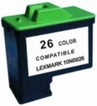 Kompatibilní inkoust s Lexmark 10N0026 č. 26 barevný