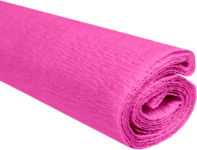 Krepový papír světle růžový 50 cm x 200 cm 28g/m2