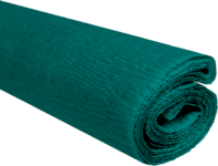 Krepový papír mořská modř 50 cm x 200 cm 28g/m2