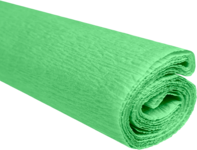 Krepový papír pistáciově zelený 50 cm x 200 cm 28g/m2