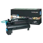 Originální toner Lexmark C792X1CG, azurový