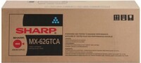 Originální toner Sharp MX-62GTCA, azurový