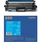 Originální toner Brother TN-821XLC, azurový